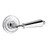 Baldwin 5125.260.pass Polished Chrome Passage 5125 Solid Brass Lever with Your Choice of Rosette