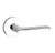Baldwin 5162.260.pass Polished Chrome Passage 5162 Solid Brass Lever with Your Choice of Rosette