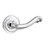Baldwin 5108.260.pass Polished Chrome Passage 5108 Solid Brass Lever with Your Choice of Rosette
