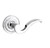Baldwin 5152.260.priv Polished Chrome Privacy 5152 Solid Brass Lever with Your Choice of Rosette