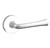 Baldwin 5112.260.priv Polished Chrome Privacy 5112 Solid Brass Lever with Your Choice of Rosette