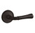 Baldwin 5113.112.priv Venetian Bronze Privacy 5113 Solid Brass Lever with Your Choice of Rosette