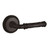 Baldwin 5122.112.priv Venetian Bronze Privacy 5122 Solid Brass Lever with Your Choice of Rosette