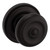 Baldwin 5020102PASS-PRE Oil Rubbed Bronze Passage Colonial Knob with 5048 Rose