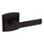 Baldwin 5485V102PASS-PRE Oil Rubbed Bronze Passage Soho Lever with R026 Rose