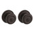 Baldwin 5020112FD-PRE Venetian Bronze Interior Full Dummy Colonial Knob with 5048 Rose