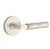 Emtek XXXX-LSTR-US15-PHD Satin Nickel L-Square Tribeca Pair Half Dummy Lever with Your Choice of Rosette