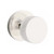 Emtek XXXX-CCSKK-US14-PRIV Polished Nickel Straight Knurled Privacy Knob with Conical Stem and Your Choice of Rosette