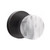 Emtek XXXX-CCMRKWH-US10B-PRIV Oil Rubbed Bronze White Marble Privacy Knob with Conical Stem and Your Choice of Rosette