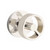 Emtek XXXX-SPK-US14-PRIV Polished Nickel Spoke Privacy Knob with Your Choice of Rosette