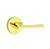 Emtek HLO-US3NL-PASS Unlacquered Brass Helios Passage Lever with Your Choice of Rosette