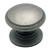 Amerock BP1466-WN Weathered Nickel 1-1/4" Hint of Heritage Knob