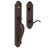 Baldwin 6402112RFD/LFD Venetian Bronze Dummy Boulder Full Handleset with Beavertail Lever