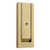 Baldwin 0185060 Modern Door Knocker with Scope Satin Brass and Brown Finish