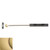 Baldwin 0600.060.24 Satin Brass & Brown 24” Flush Bolt