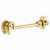 Baldwin 0952.031 Non-lacquered Brass 5.5” Swivel Cabin Door Hook