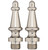 Baldwin 1093.055.I Lifetime Polished Nickel Steeple Finial Tip