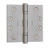 Baldwin 1041.056.INRP Lifetime Satin Nickel 4" x 4" (NRP) Square Corner Brass Ball Bearing Hinge