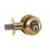 Schlage B561P-605 Bright Brass One-Way Deadbolt Lock