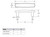 Baldwin 4357150 Satin Nickel Severin Fayerman 4" CTC x 1.3" Projection Pull