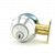 Schlage B663P-625 Bright Chrome Classroom Deadbolt Lock