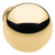 Baldwin 4961030 1-1/4" Ball Knob Bright Brass Finish