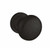Baldwin 5015.402.pass.s Distressed Oil Rubbed Bronze Passage 5015 Solid Brass Knob with Your Choice of Small Rosette