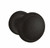 Baldwin 5069.402.idm.s Distressed Oil Rubbed Bronze Half Dummy 5069 Solid Brass Knob with Your Choice of Small Rosette
