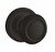 Baldwin 5064.402.fd Distressed Oil Rubbed Bronze Full Dummy 5064 Solid Brass Knob with Your Choice of Rosette