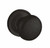 Baldwin 5015.402.priv Distressed Oil Rubbed Bronze Privacy 5015 Solid Brass Knob with Your Choice of Rosette