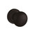 Baldwin 5030.412.pass.s Distressed Venetian Bronze Passage 5030 Solid Brass Knob with Your Choice of Small Rosette