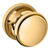 Baldwin 5069003PRIV-PRE Lifetime Brass Privacy Knob with 5076 Rose