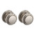 Baldwin 5013056PASS-PRE Lifetime Satin Nickel Passage Knob with 5021 Rose