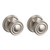 Baldwin 5066056PASS-PRE Lifetime Satin Nickel Passage Knob with 5078 Rose