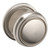 Baldwin 5068056PASS-PRE Lifetime Satin Nickel Passage Knob with 5070 Rose