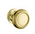 Baldwin 5064.031.priv.s Non-lacquered Brass Privacy 5064 Solid Brass Knob with Your Choice of Small Rosette
