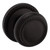 Baldwin 5064102PASS-PRE Oil Rubbed Bronze Passage Knob with 5004 Rose