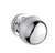 Baldwin 5041.260.FD.s Polished Chrome Full Dummy 5041 Solid Brass Knob with Your Choice of Small Rosette