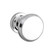 Baldwin 5023.260.pass.s Polished Chrome Passage 5023 Solid Brass Knob with Your Choice of Small Rosette