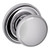 Baldwin 5000260PASS-PRE Polished Chrome Passage Knob with 5048 Rose