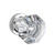 Baldwin 5080.140.pass.s Polished Nickel Passage 5080 Filmore Knob with Your Choice of Small Rosette