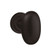 Baldwin 5024.112.FD.s Venetian Bronze Full Dummy 5024 Solid Brass Knob with Your Choice of Small Rosette
