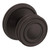 Baldwin 5066112IDM-PRE Venetian Bronze Half Dummy Knob with 5078 Rose