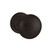 Baldwin 5000.112.pass.s Venetian Bronze Passage 5000 Solid Brass Knob with Your Choice of Small Rosette