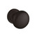 Baldwin 5015.112.pass.s Venetian Bronze Passage 5015 Solid Brass Knob with Your Choice of Small Rosette