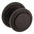 Baldwin 5013112PASS-PRE Venetian Bronze Passage Knob with 5021 Rose