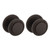 Baldwin 5013112PASS-PRE Venetian Bronze Passage Knob with 5021 Rose
