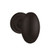 Baldwin 5025.112.priv.s Venetian Bronze Privacy 5025 Solid Brass Knob with Your Choice of Small Rosette