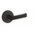 Baldwin 5105.402.pass Distressed Oil Rubbed Bronze Passage 5105 Solid Brass Lever with Your Choice of Rosette