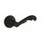 Baldwin 5121.402.pass.s Distressed Oil Rubbed Bronze Passage 5121 Solid Brass Lever with Your Choice of Small Rosette